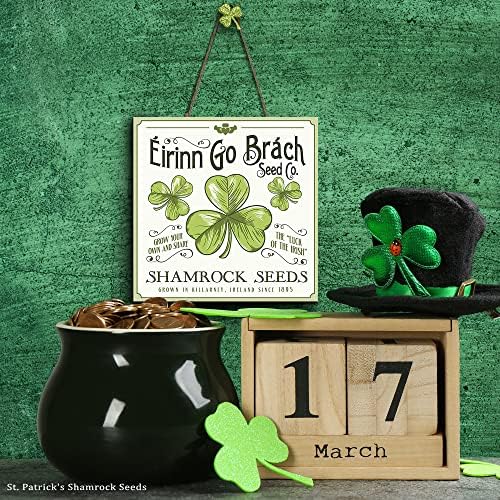 Twisted R Design St Patricks Day Wall Sign 5x5