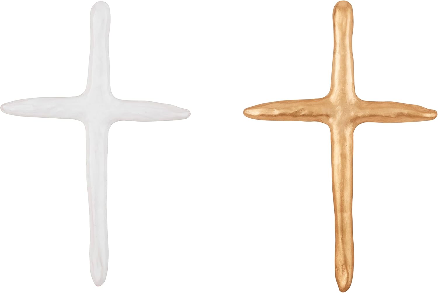 Mud Pie Gold Decorative Cross Sitter 10x65