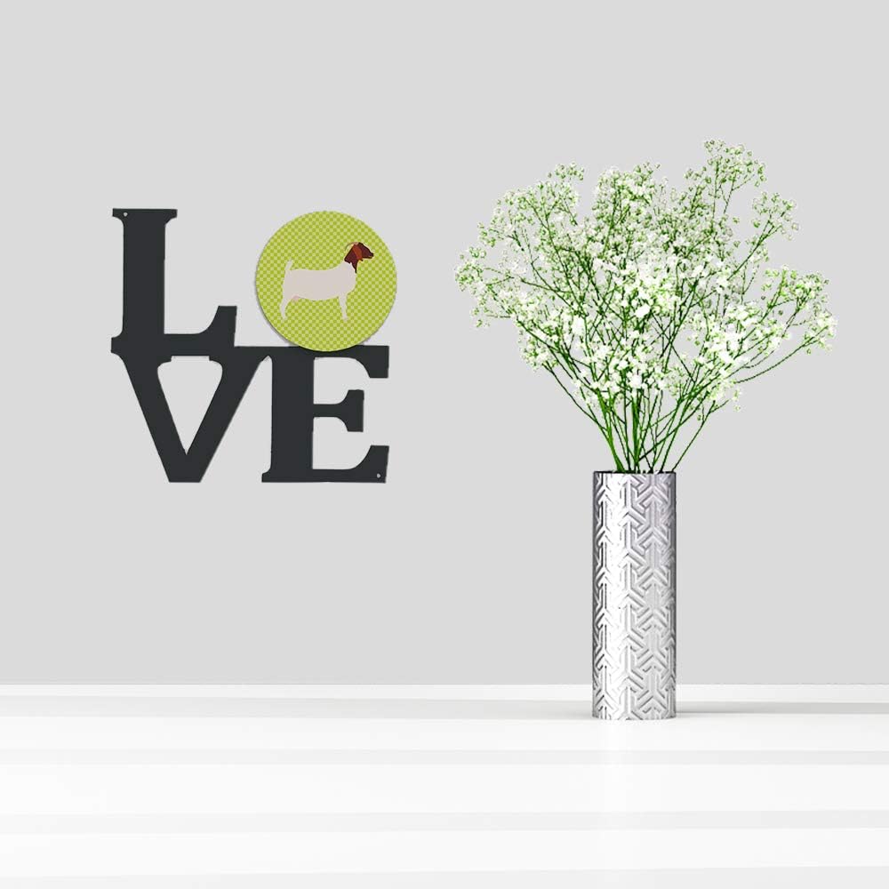 Carolines Treasures BB7712WALV Metal Wall Artwork Love
