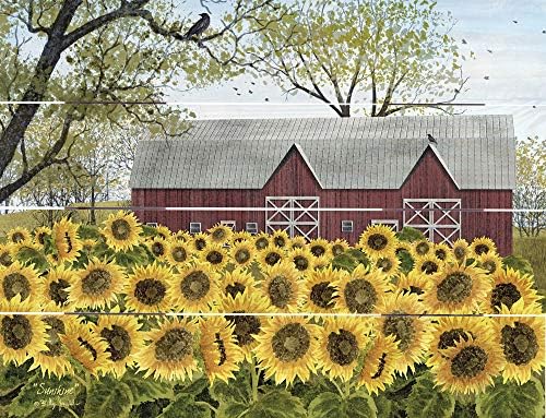 Rustic Pallet Art Red Barn Wooden Wall Hanging Decorative Plaque