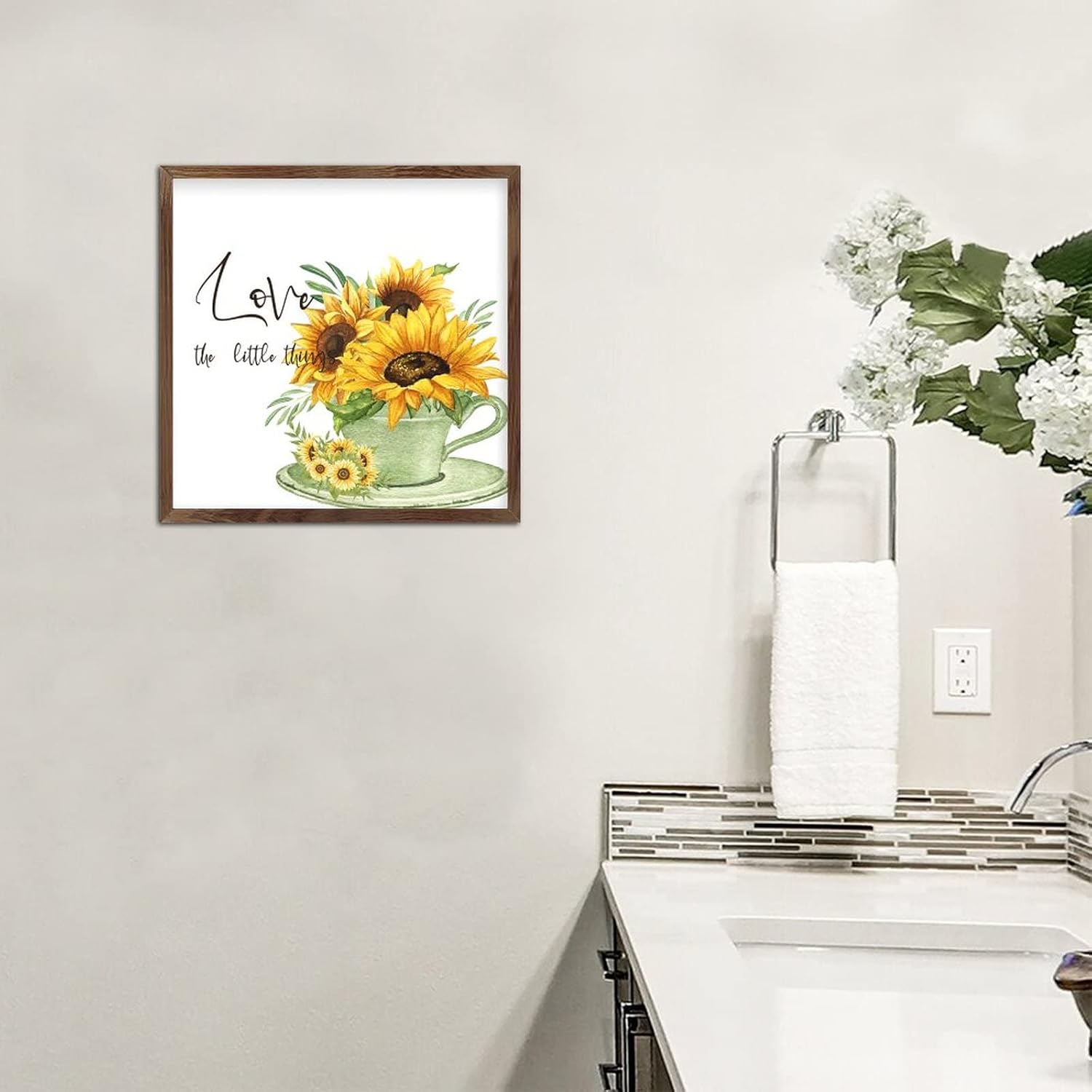 Wadcall Love The Little Things Wall Decor