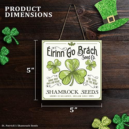 Twisted R Design St Patricks Day Wall Sign 5x5
