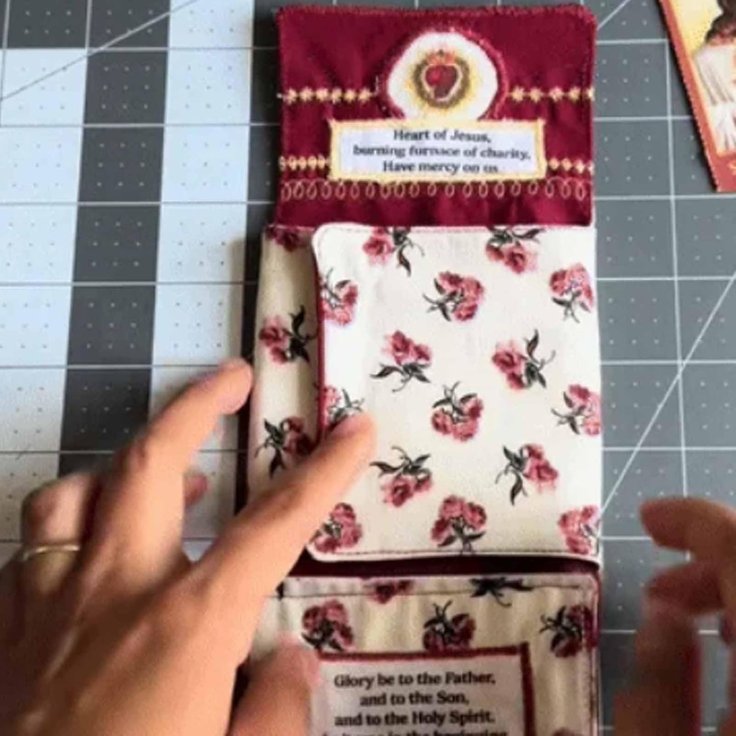Handcrafted Pocket Devotional Faith Edition Catholic Travel Prayer Kit