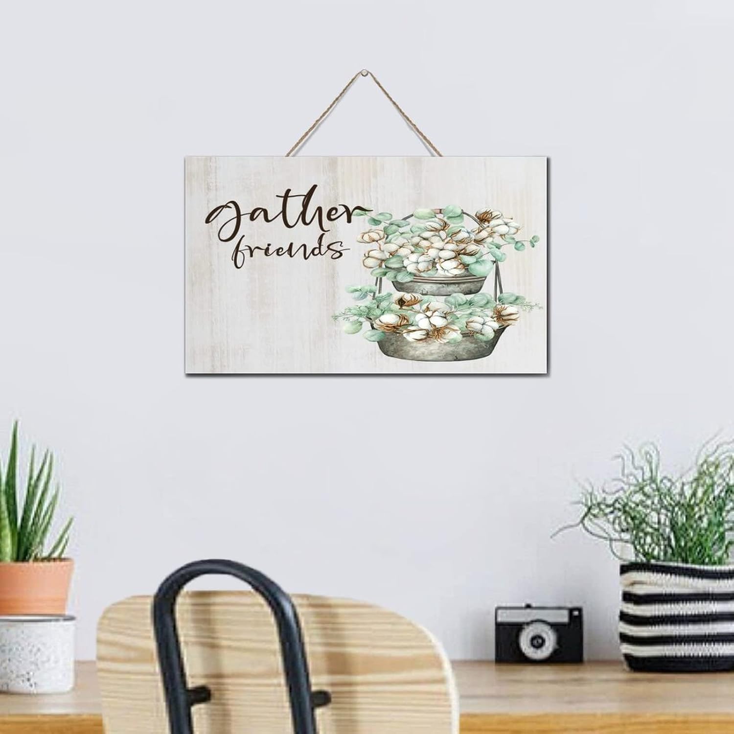 Rustic Family Wall Art Decor Wood Sign 6x10