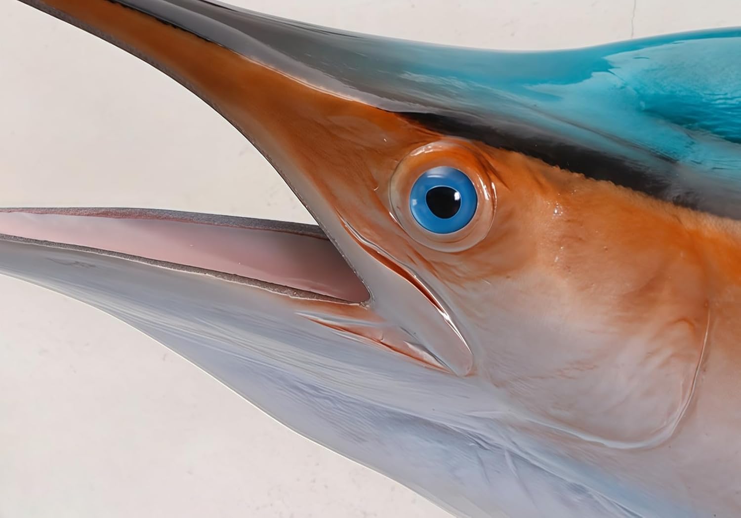 Fengshui Caishen Marlin Fish Wall Decor