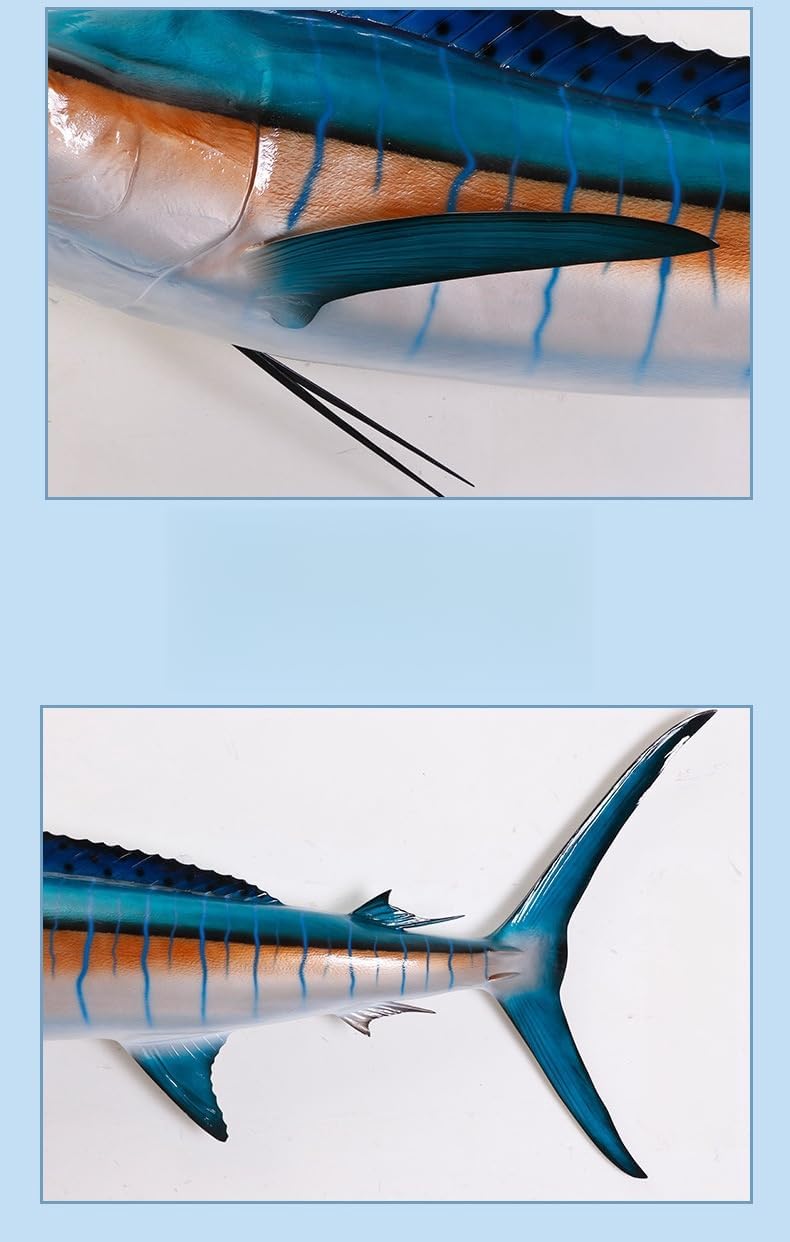 Fengshui Caishen Marlin Fish Wall Decor