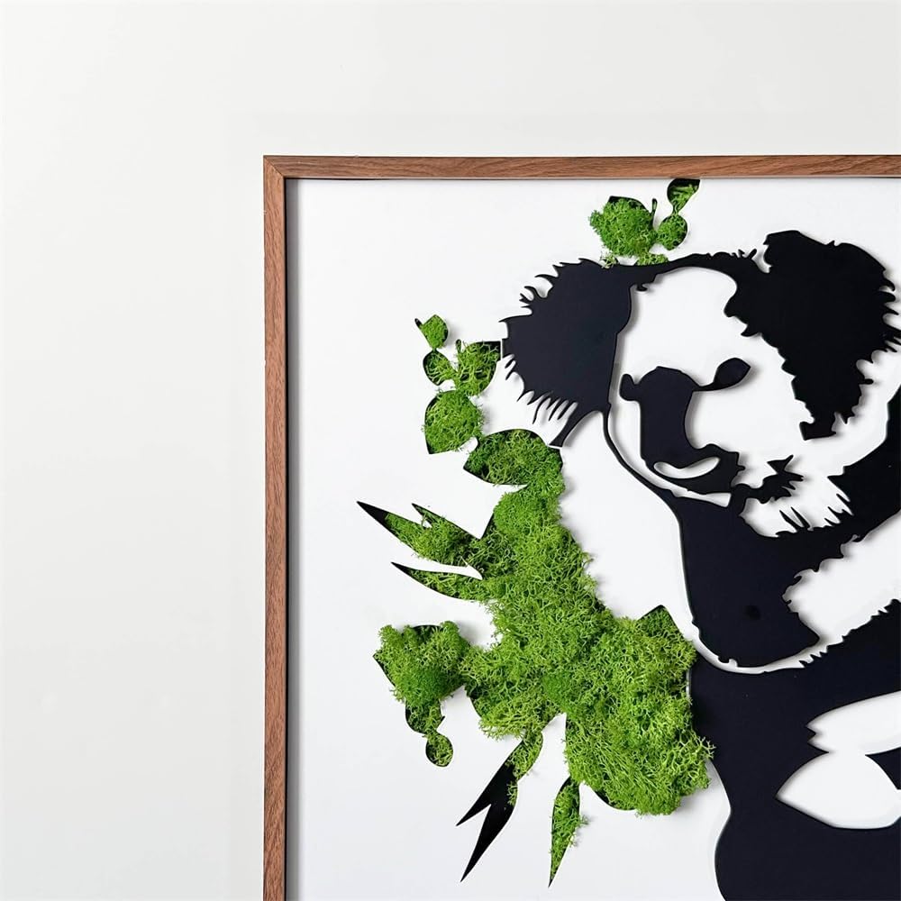 ETICIAN Metal Art Koala Wall Pediment Decor