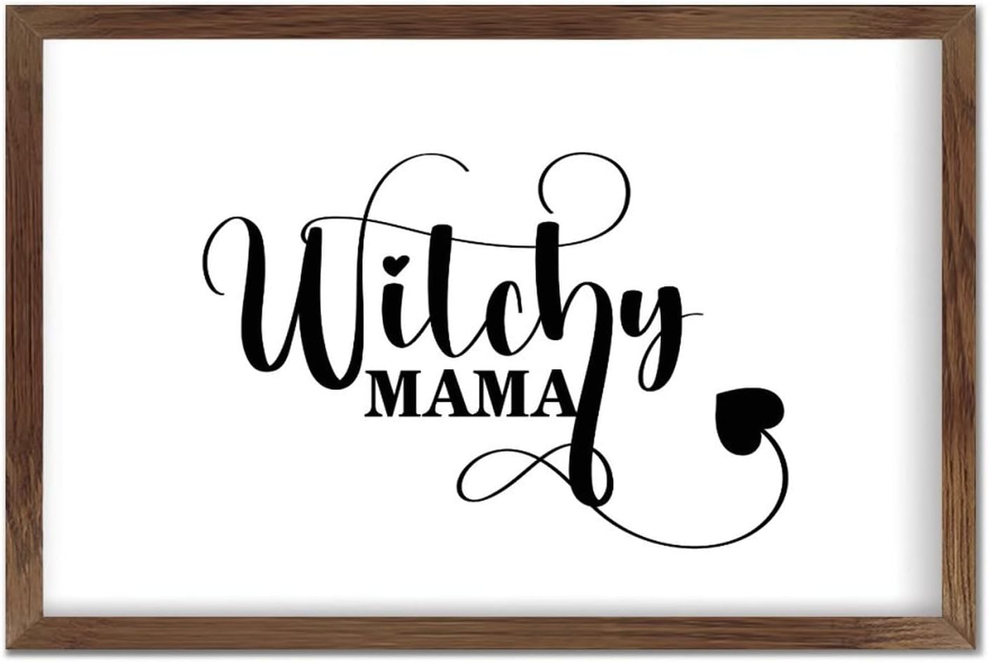 Christmas Farmhouse Decor Witchy Mama Wall Sign 8x12