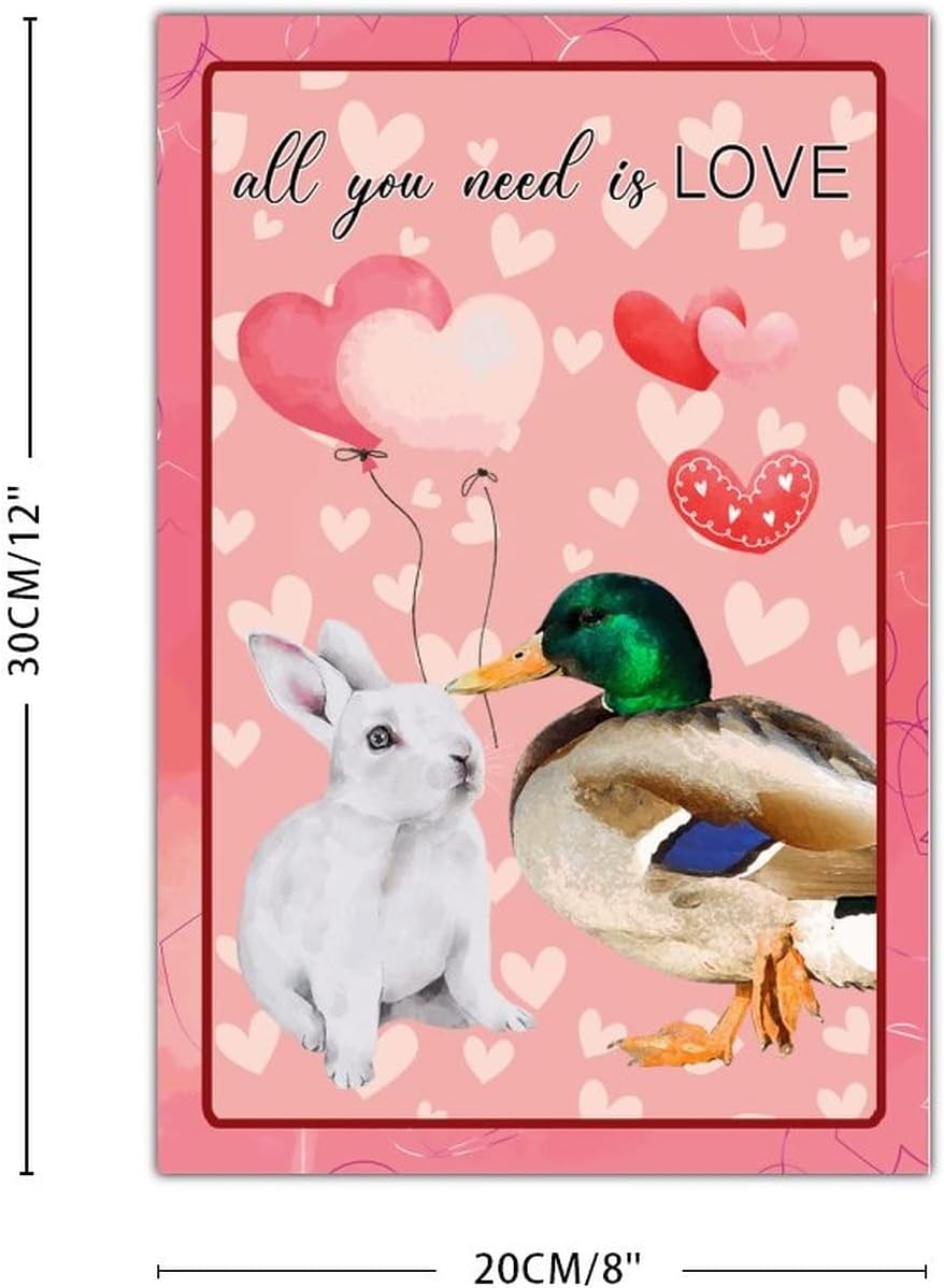 Wood Plaques All You Need is Love Door Sign Wall Hanging