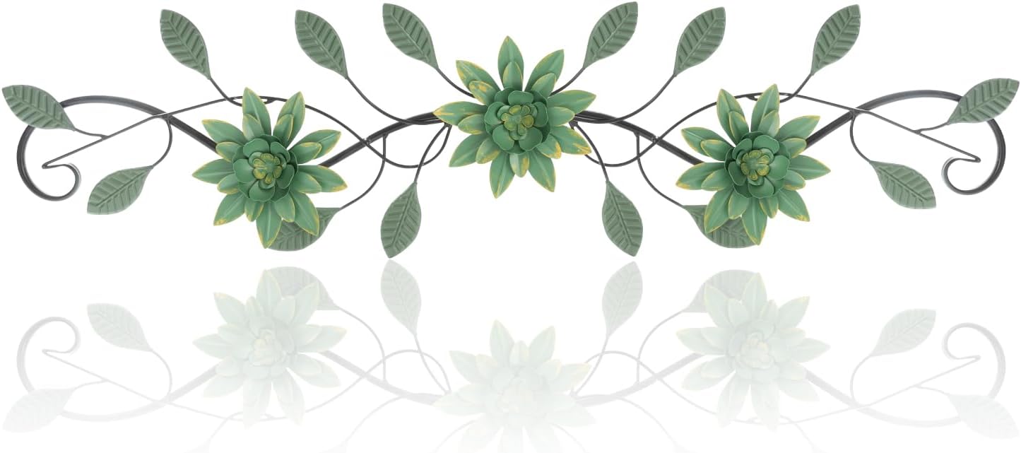 Modern Minimalist Metal Wall Art Iron Decor Green