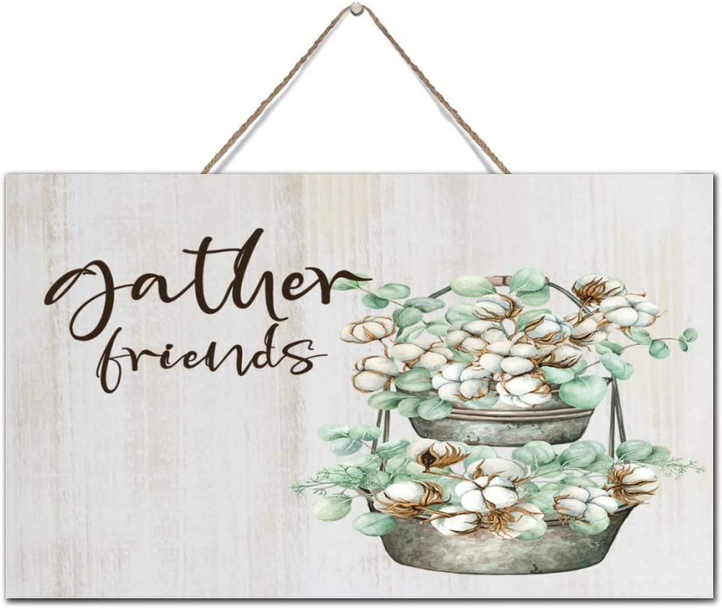 Rustic Family Wall Art Decor Wood Sign 6x10