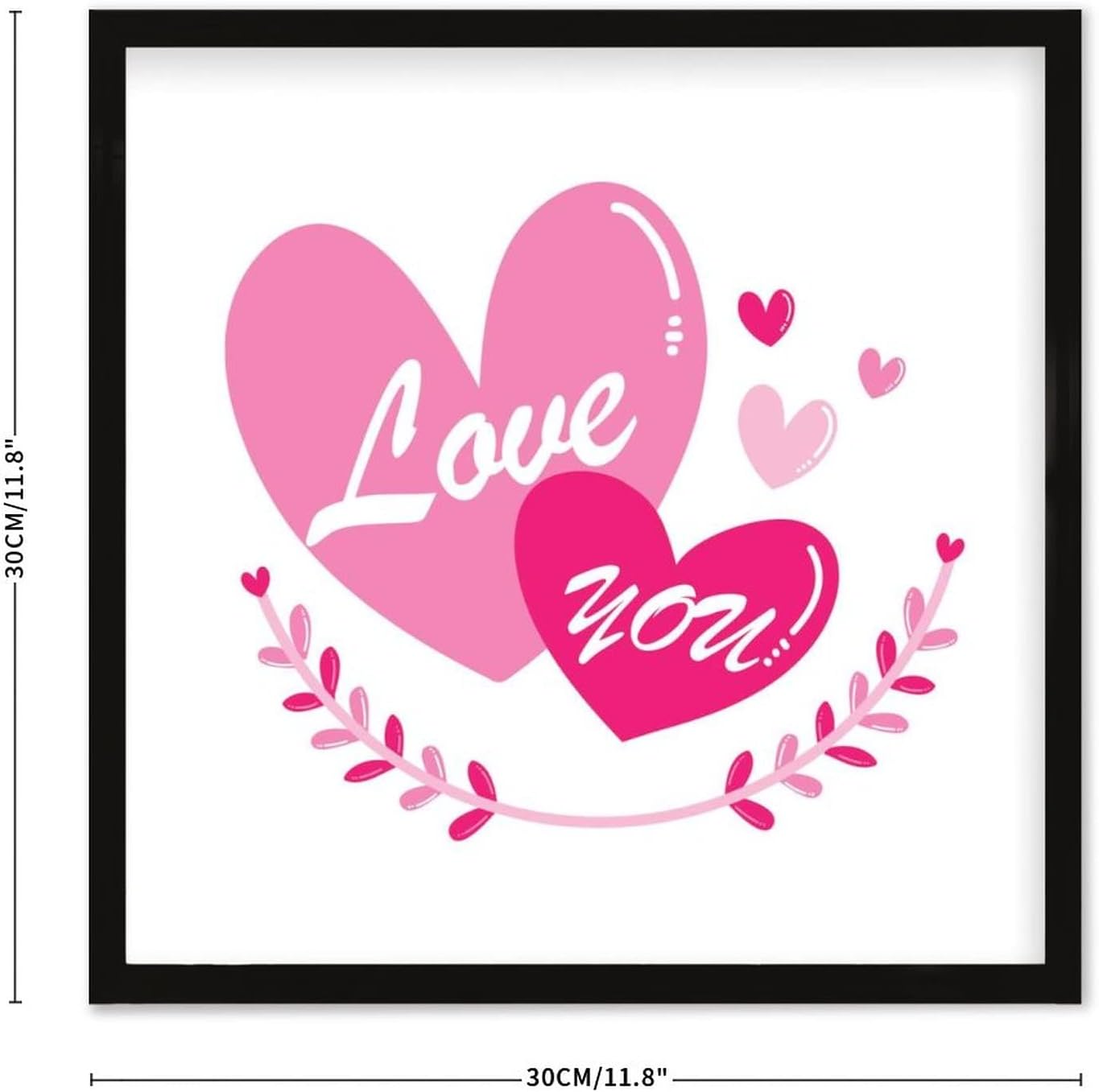 Wooden Sandwich Board Valentines Day Love Sign 12x12