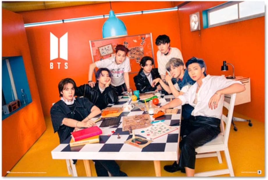 Grupo Erik BTS Superstars Wall Art Poster
