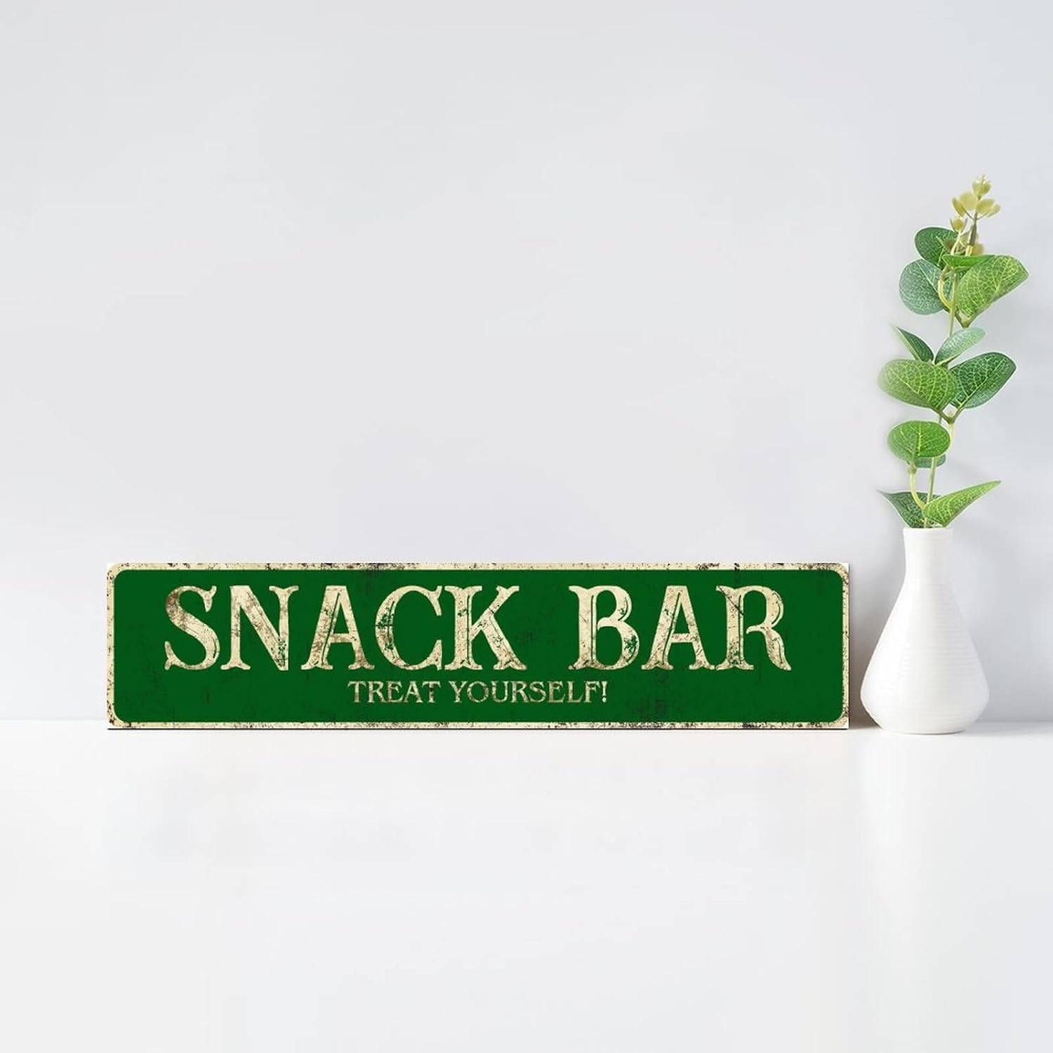 Madcolitote Retro Wood Sign 4x18in Wall Decor