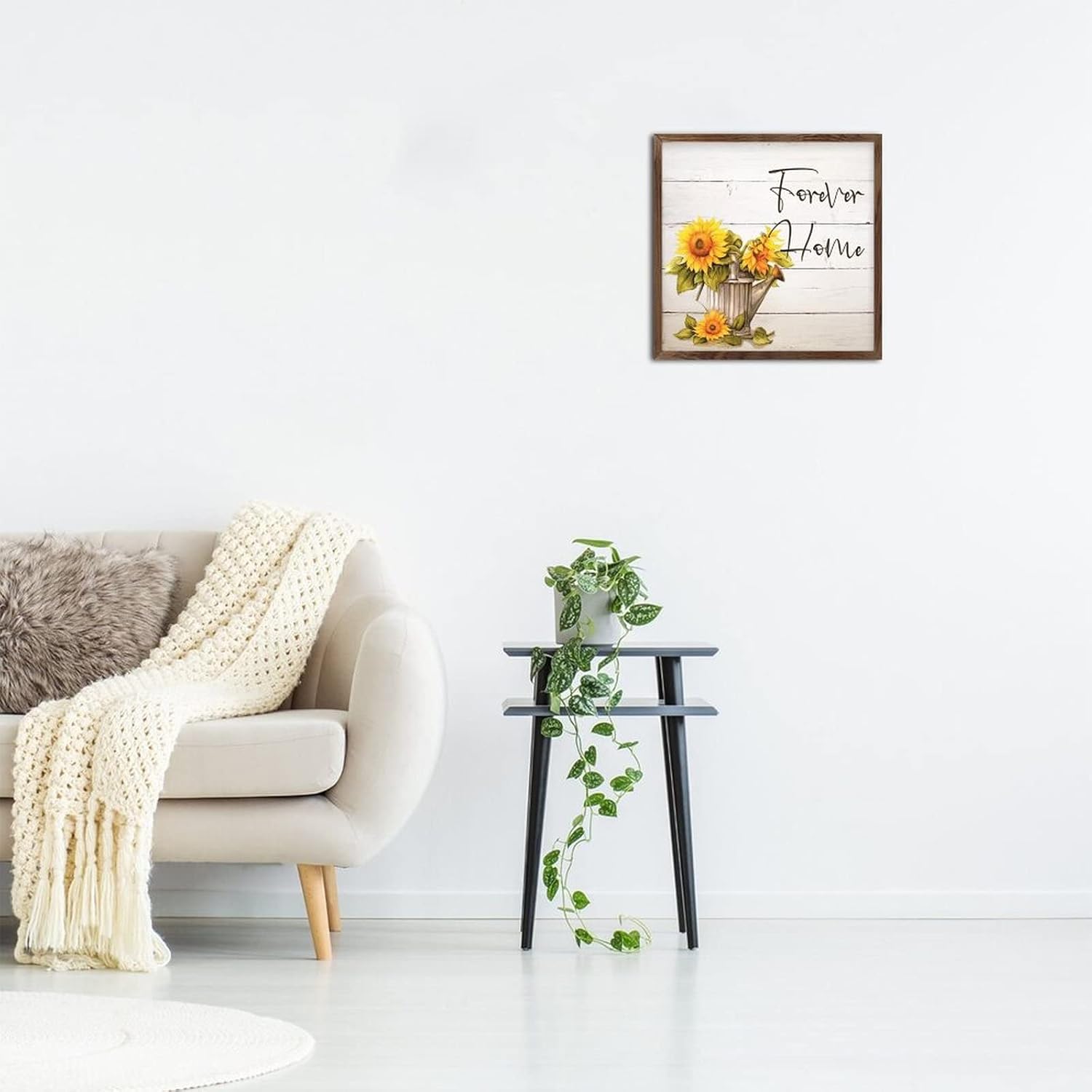 Framed Wood Sign Personalized Wall Decoration
