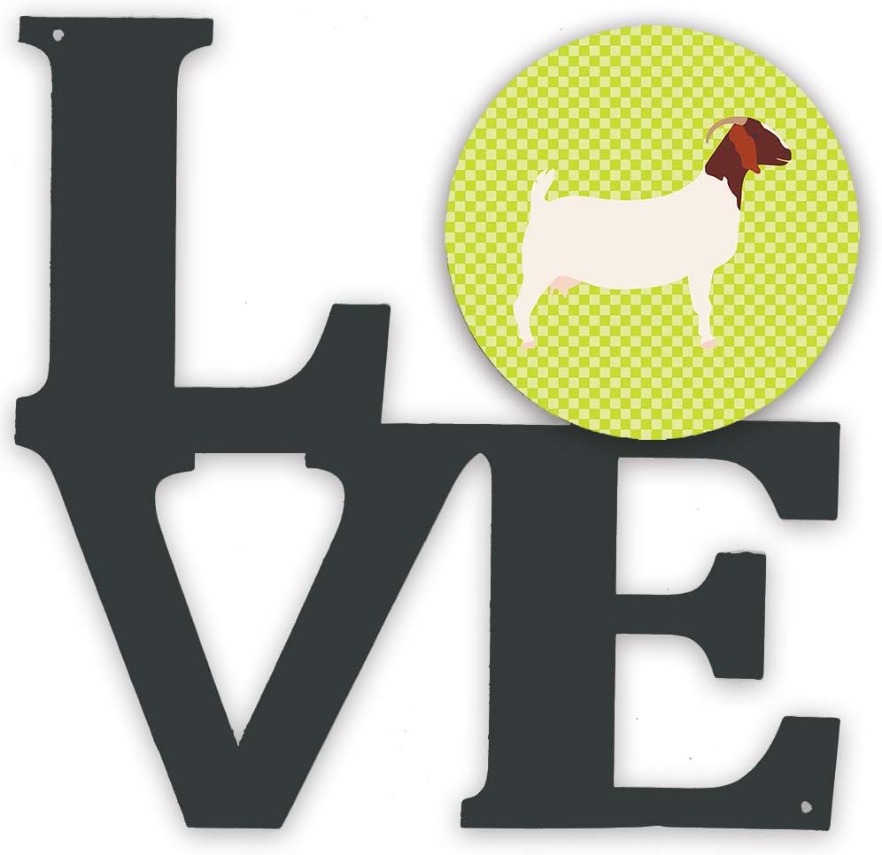 Carolines Treasures BB7712WALV Metal Wall Artwork Love