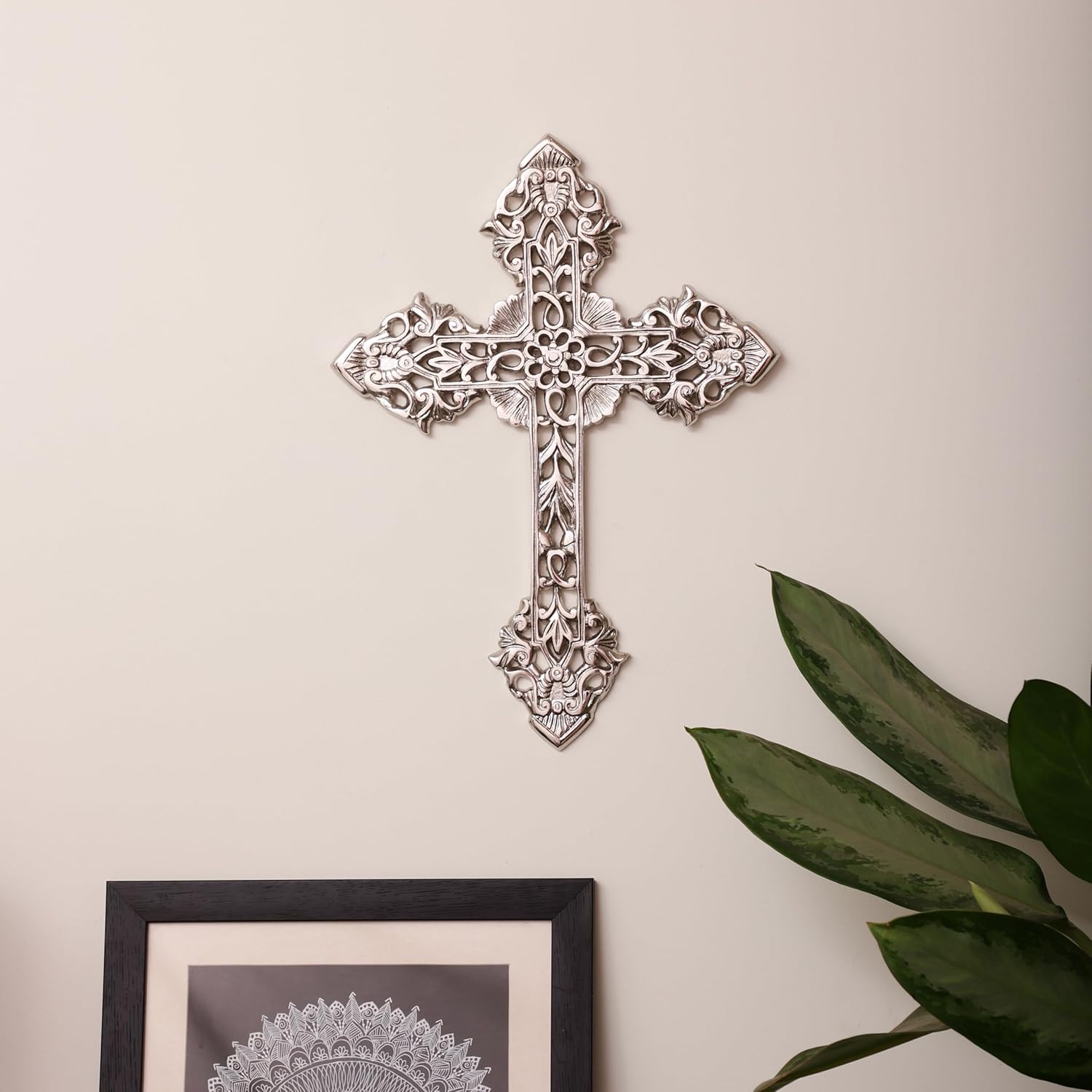 Castleore Wall Hanging Christian Cross 155 x 113 Inch