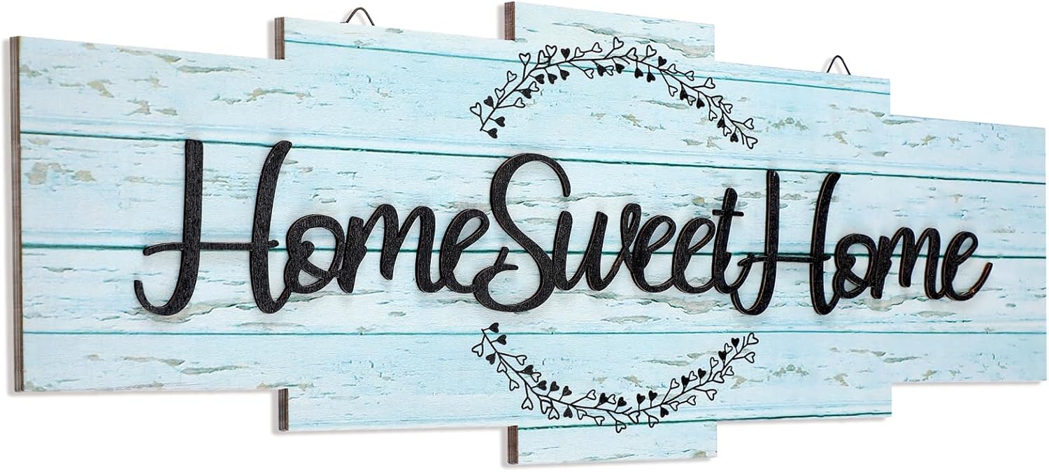 Jetec Home Sweet Home Wall Sign