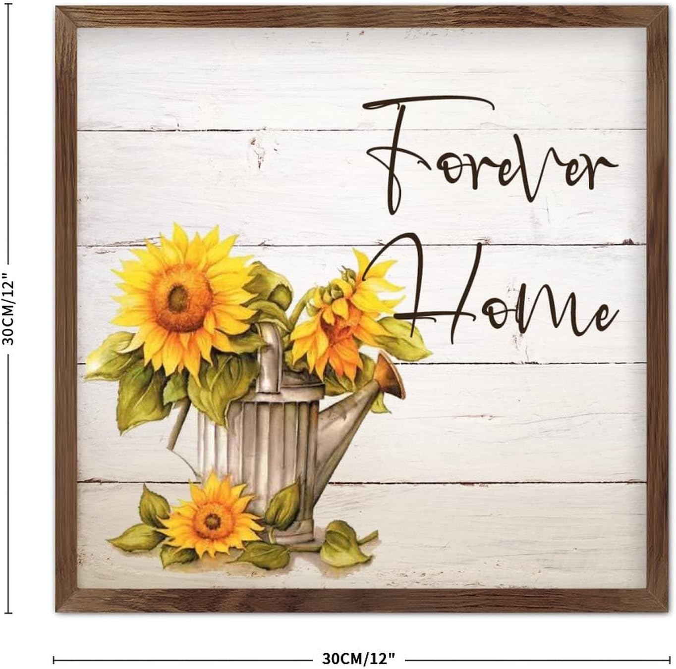 Framed Wood Sign Personalized Wall Decoration