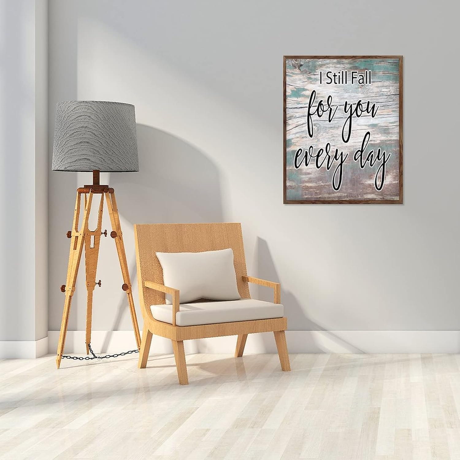 Wood Plaque Sign Inspirational Quote Retro 16x20 Wall Decor