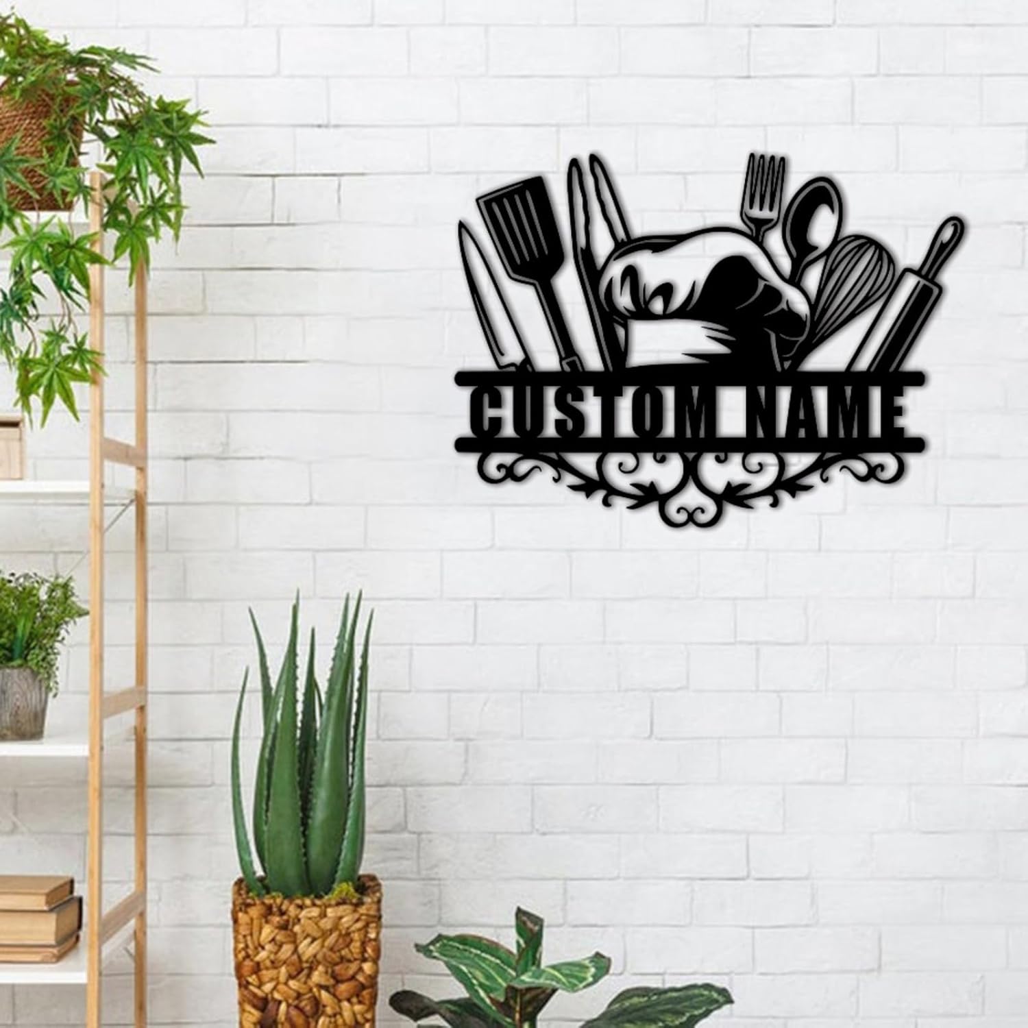 Custom Metal Wall Art with Personalized Design