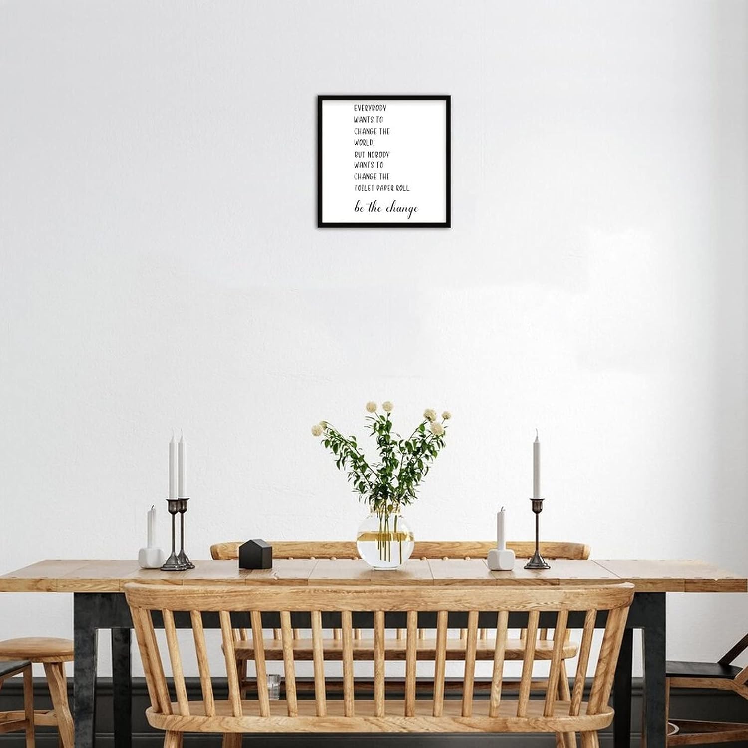 Everybody Wants to Change the World Wall Sign