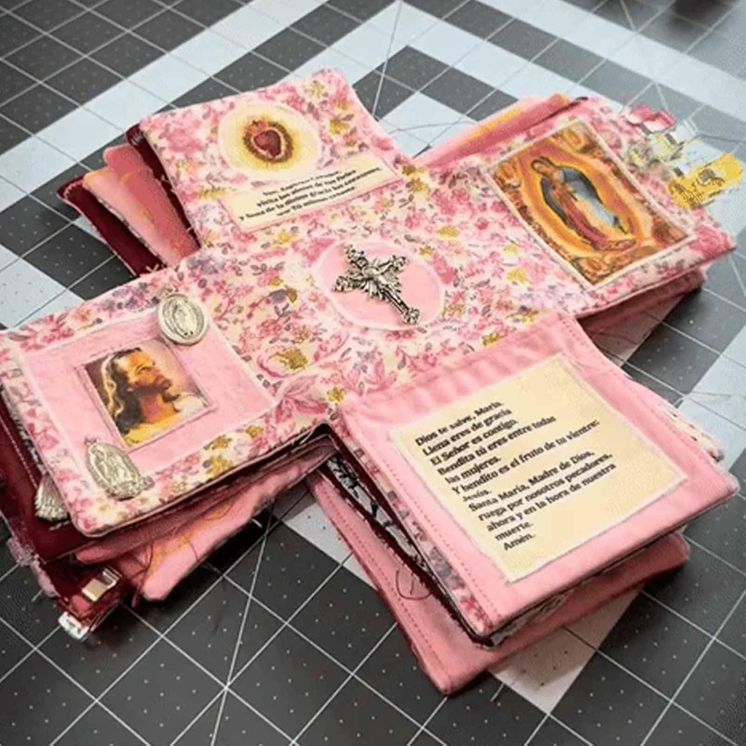 Handcrafted Pocket Devotional Faith Edition Catholic Travel Prayer Kit