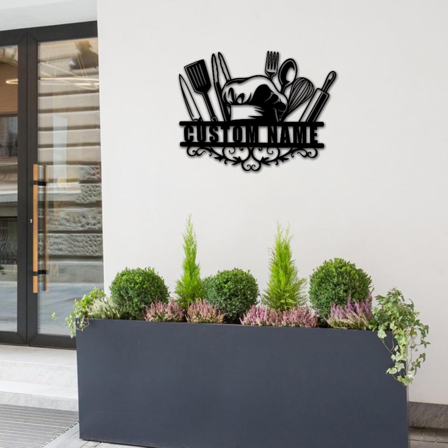 Custom Metal Wall Art with Personalized Design