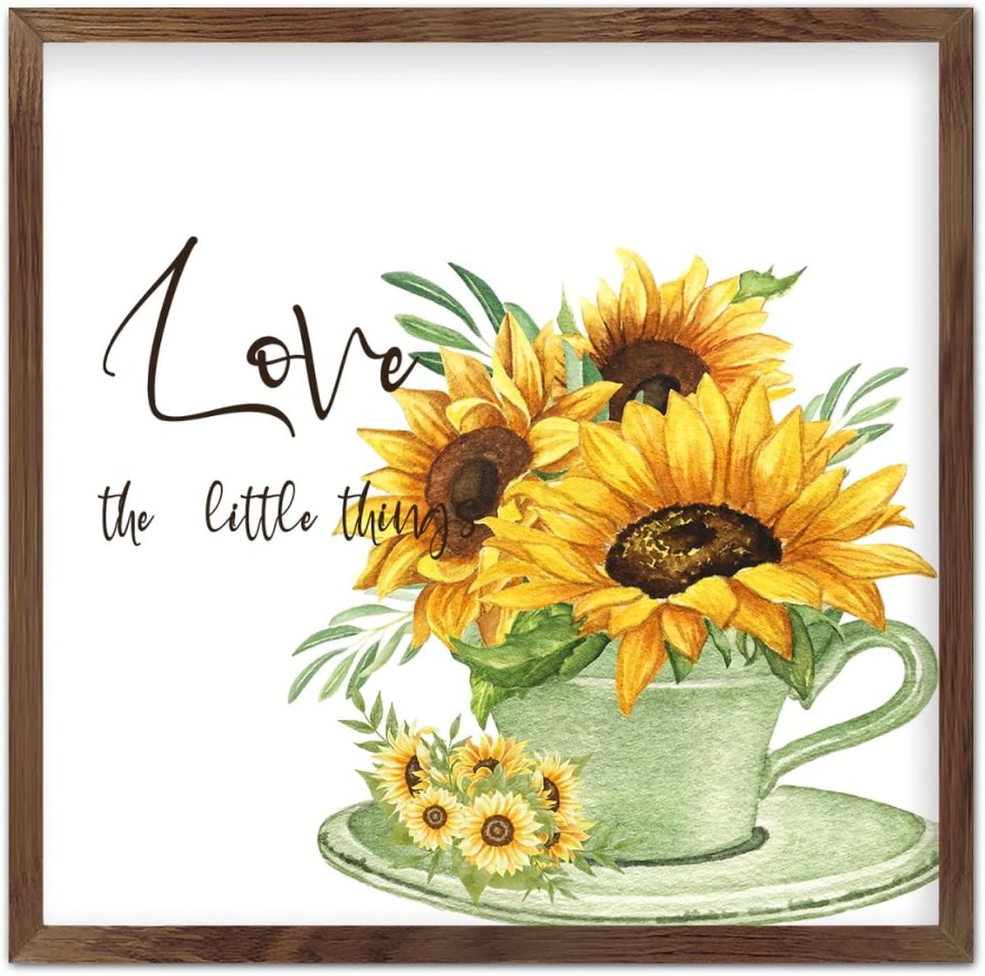 Wadcall Love The Little Things Wall Decor