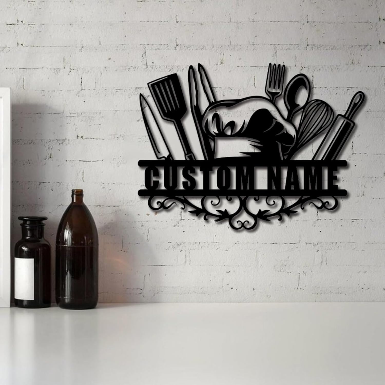 Custom Metal Wall Art with Personalized Design