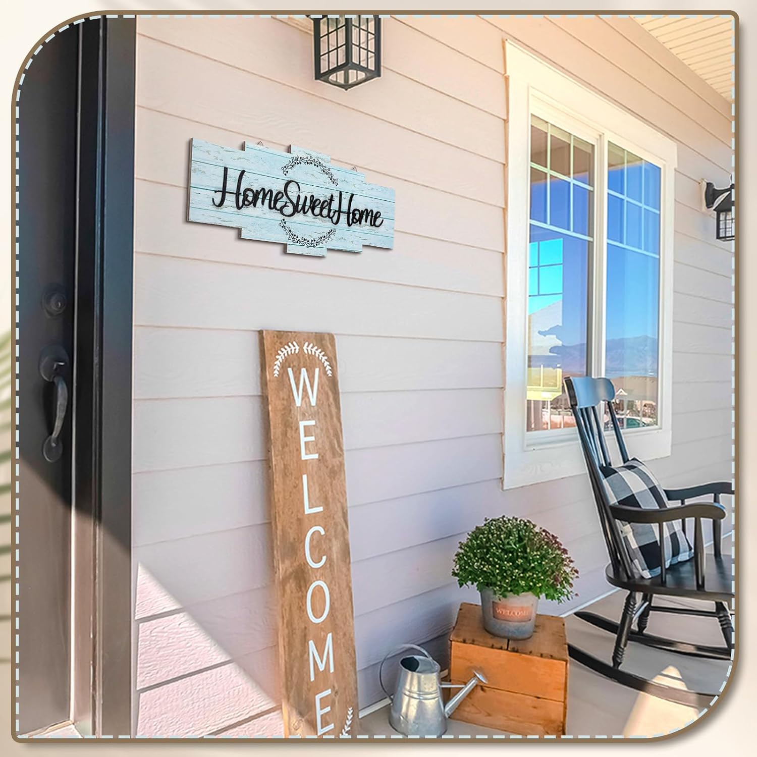 Jetec Home Sweet Home Wall Sign