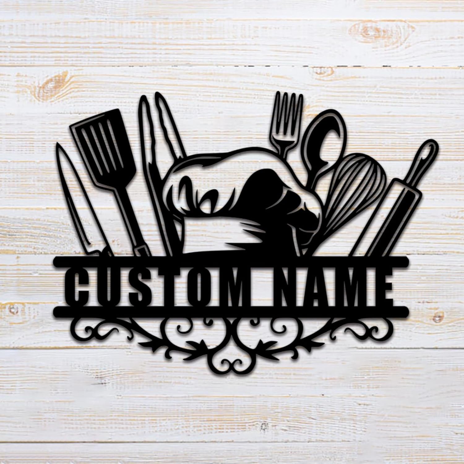 Custom Metal Wall Art with Personalized Design