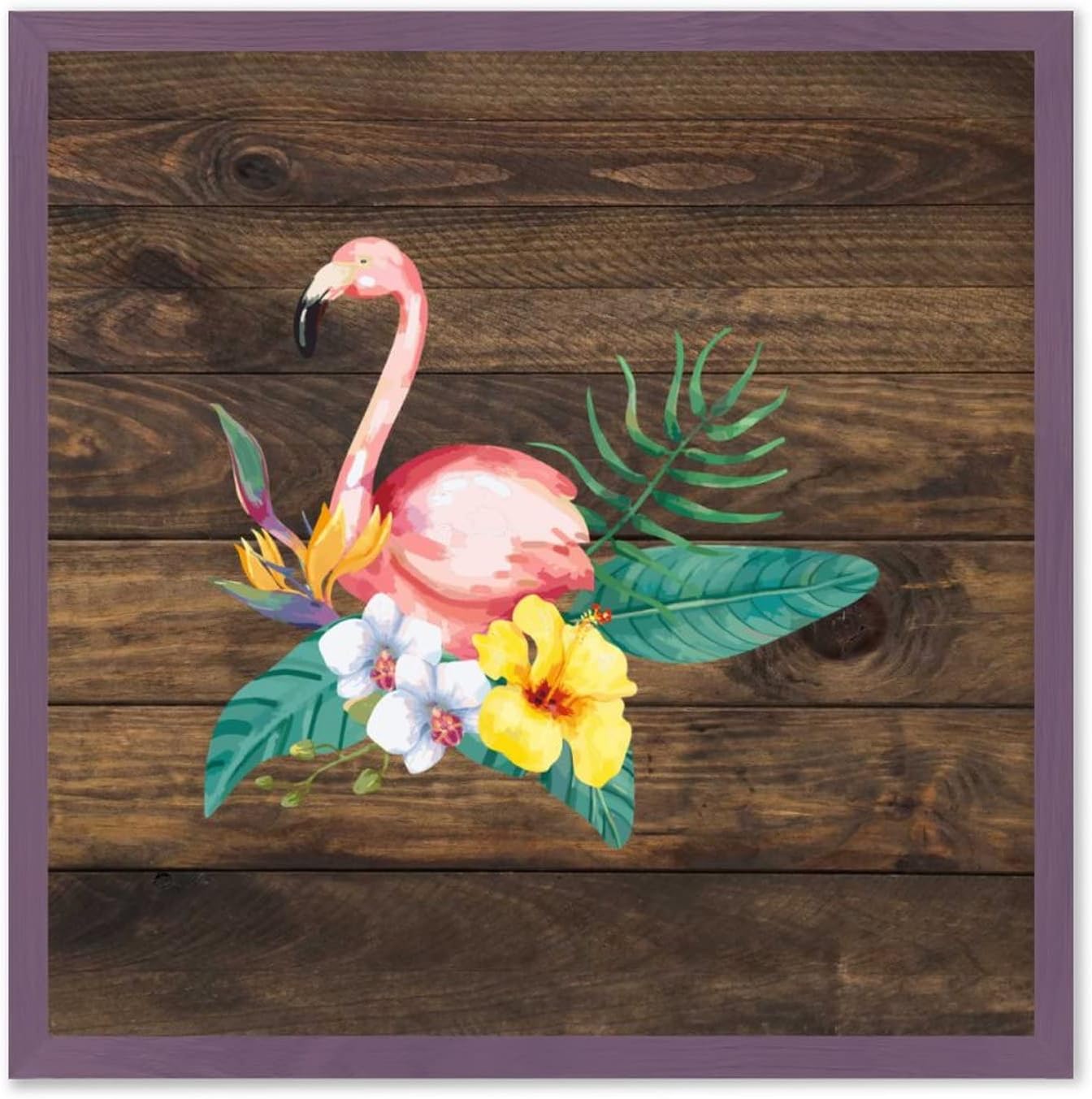 Farmhouse Wall Decor Sign 12x12 Rustic Wood Frame 1