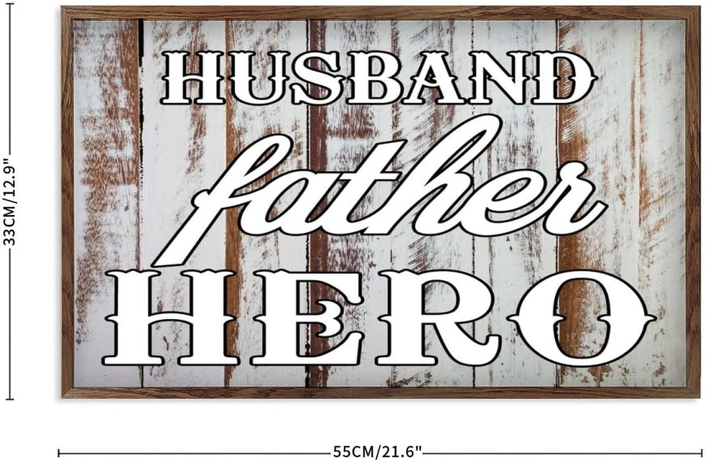 Retro Wooden Plaque Sign for Home Decor