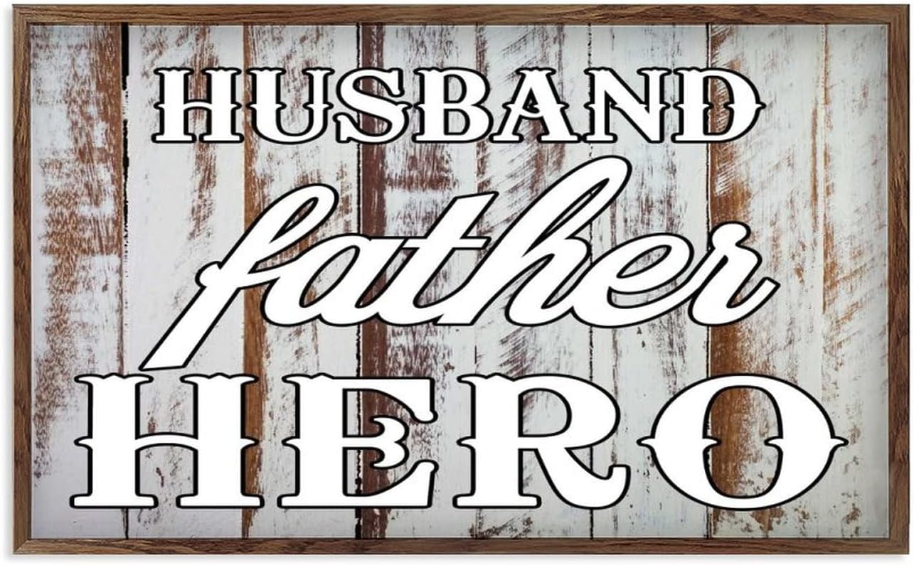Retro Wooden Plaque Sign for Home Decor