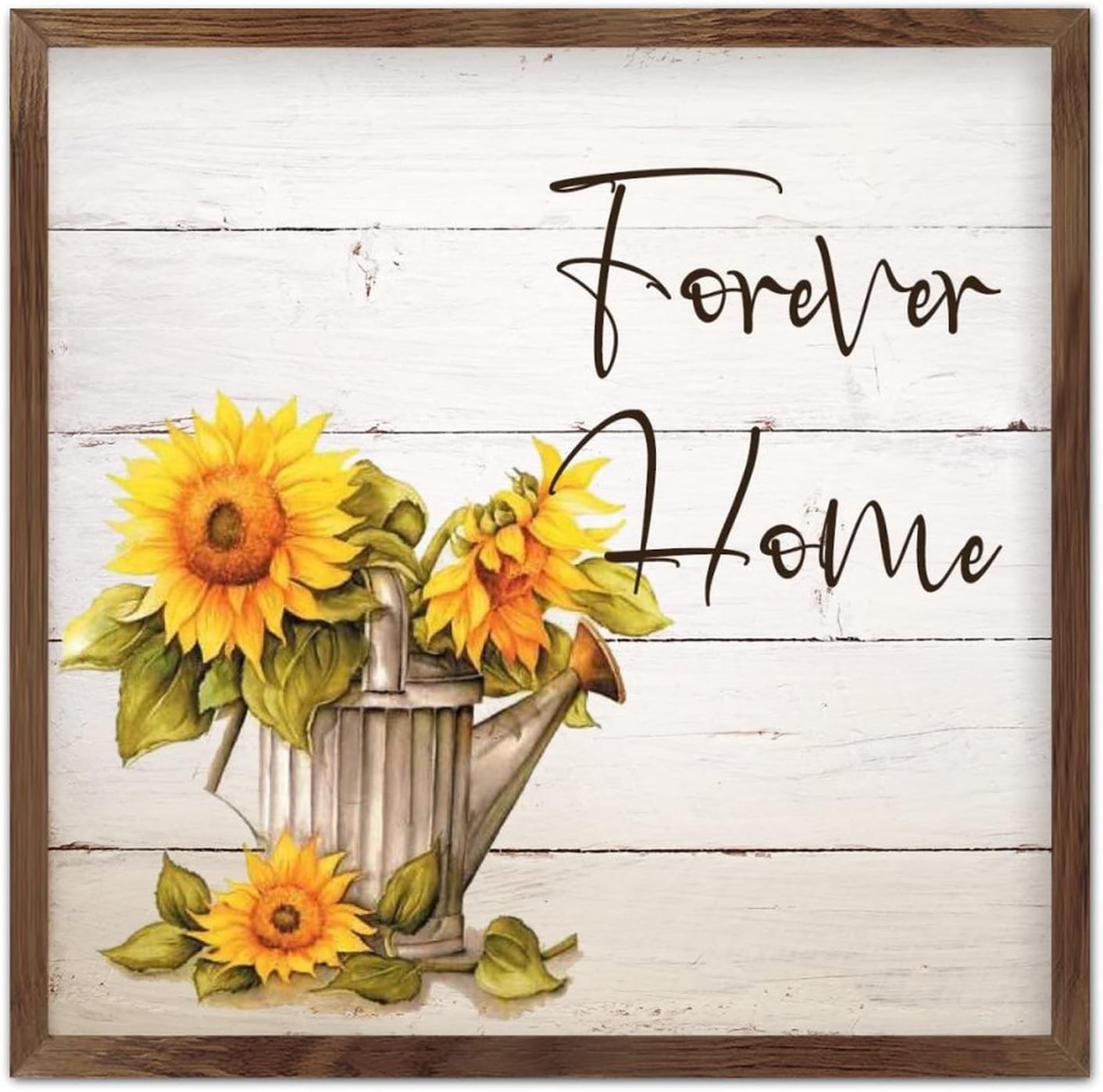 Framed Wood Sign Personalized Wall Decoration
