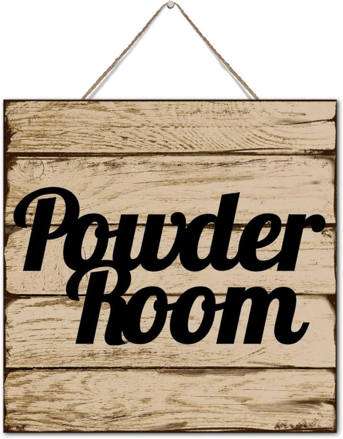 Autravelco 12x12 Inch Wood Wall Decor Sign
