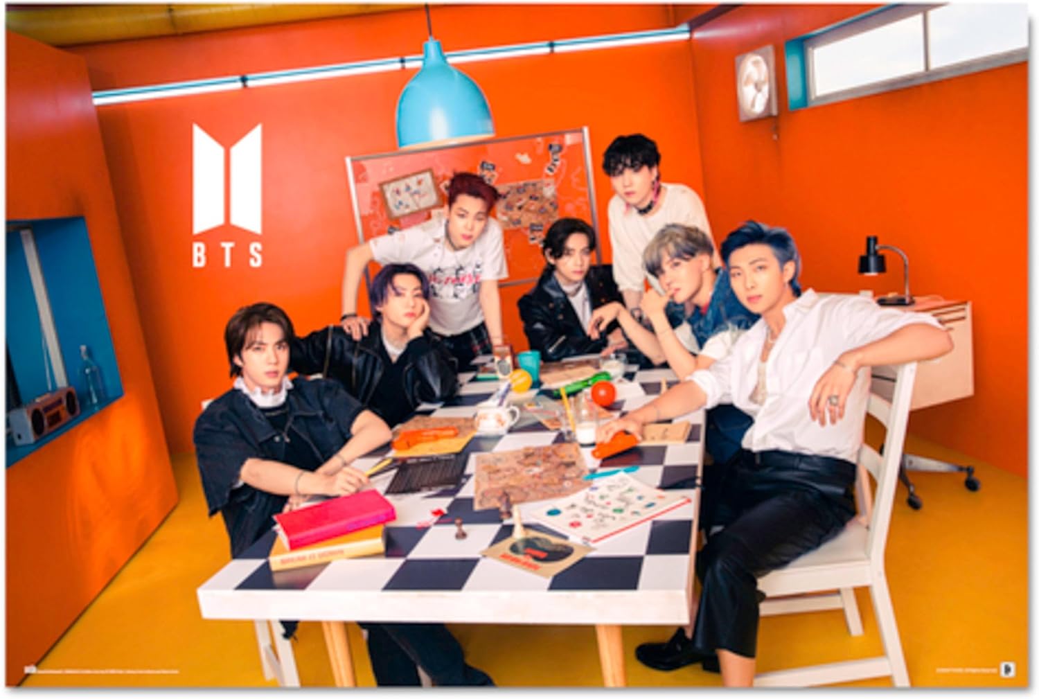 Grupo Erik BTS Superstars Wall Art Poster