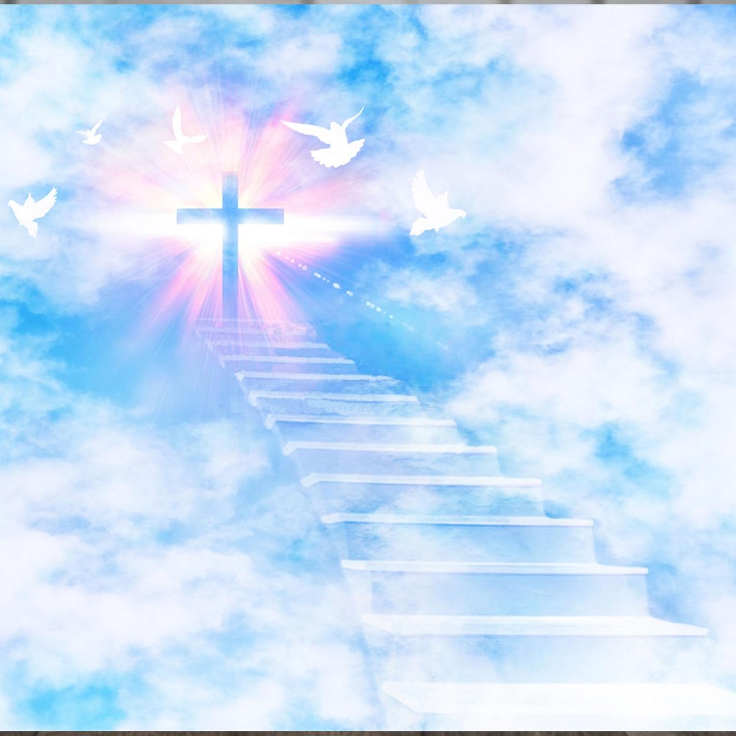 Wooden Standing Cross for Home and Church Decor