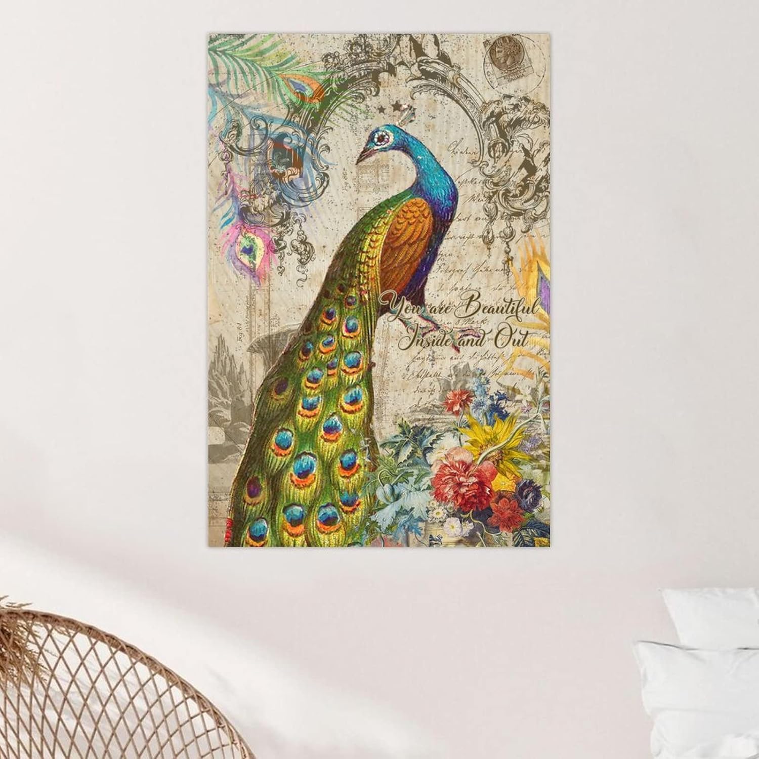 Wooden Hanging Sign You Are Beautiful Inside And Out