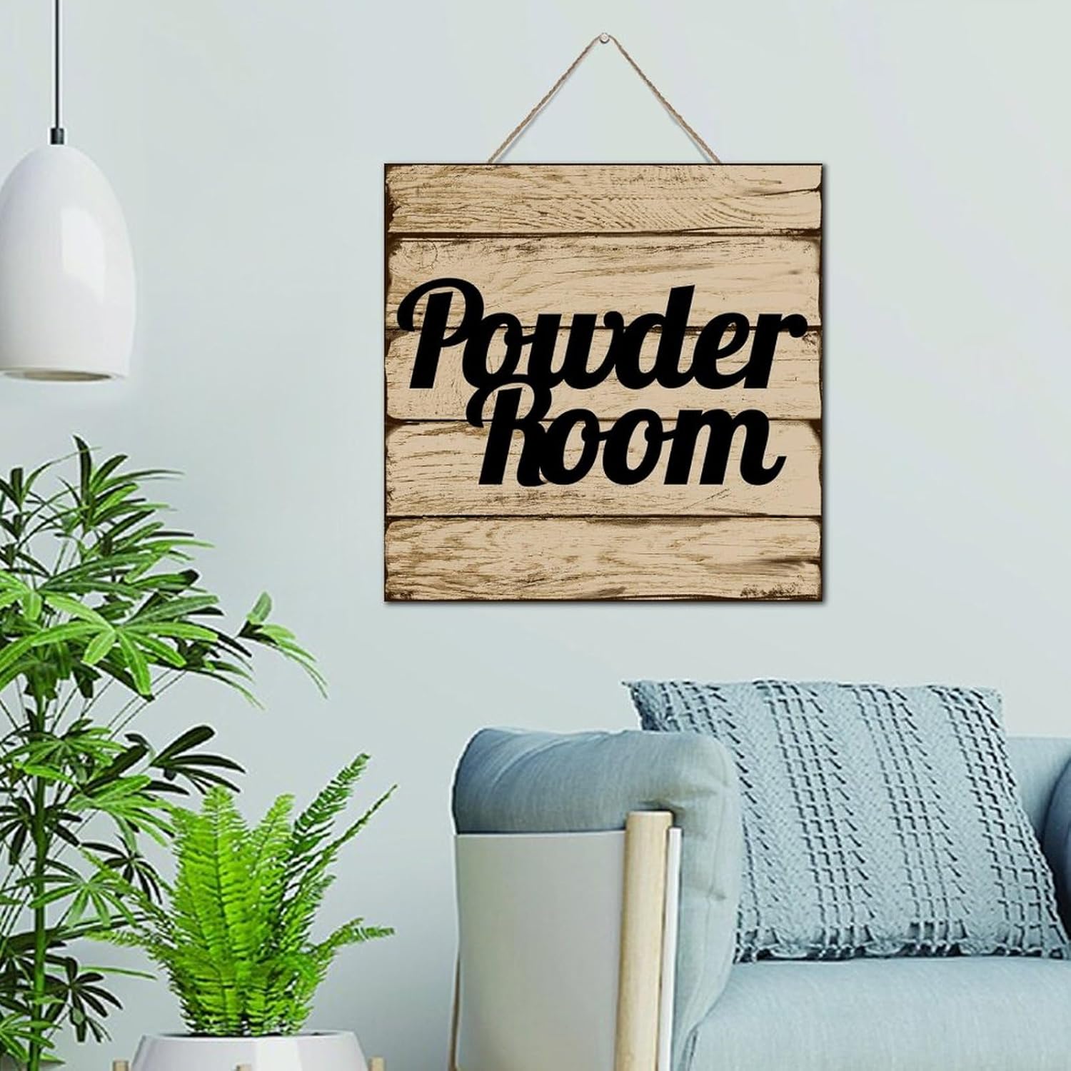 Autravelco 12x12 Inch Wood Wall Decor Sign
