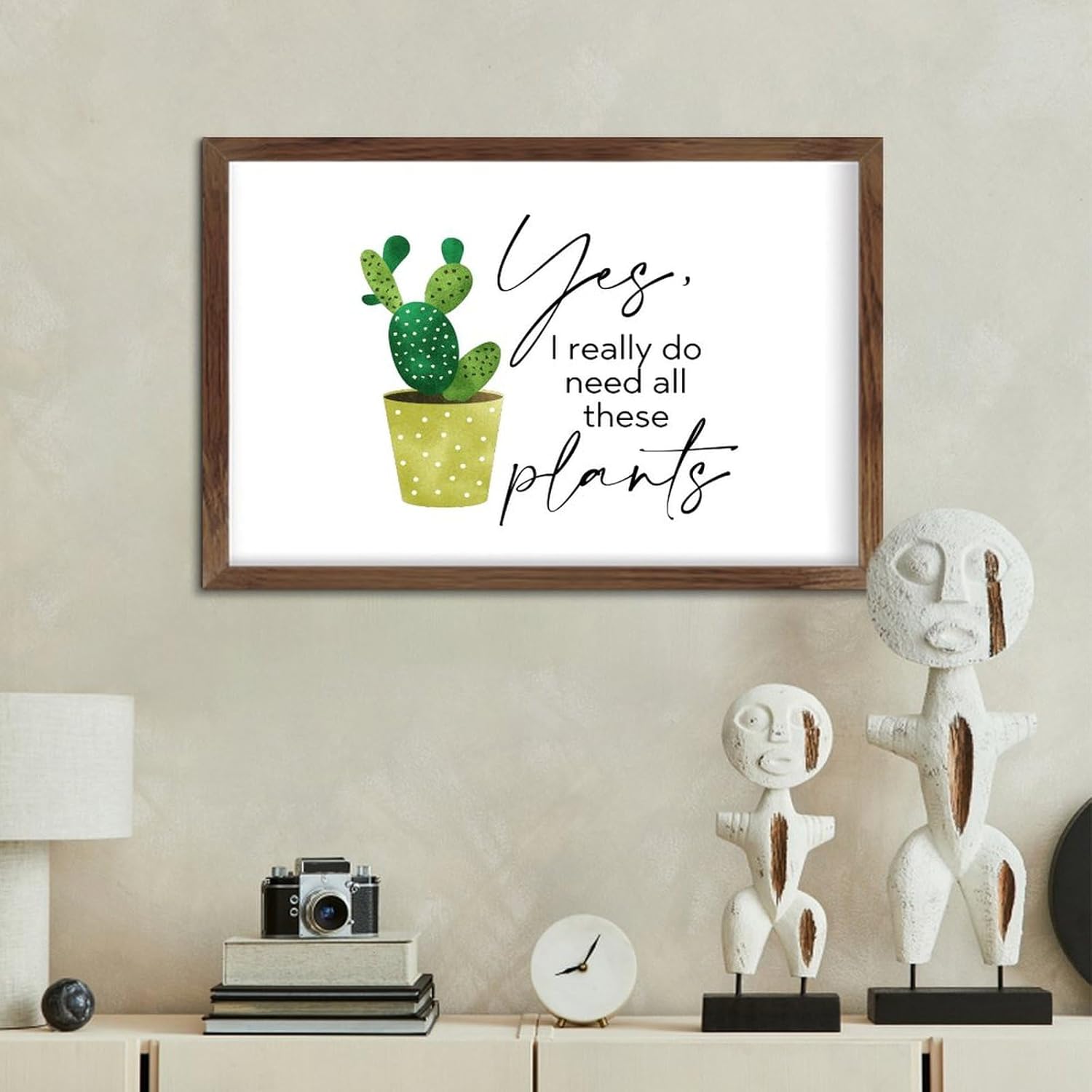 Rustic Decor Wooden Wall Sign with Funny Garden Quotes