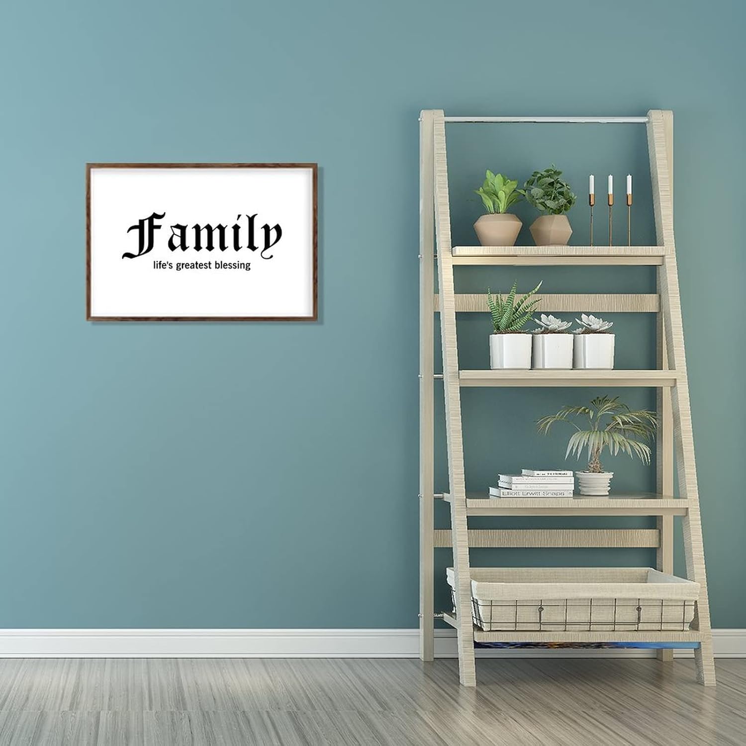 Rustic Wooden Plaque Sign with Sayings 8x12