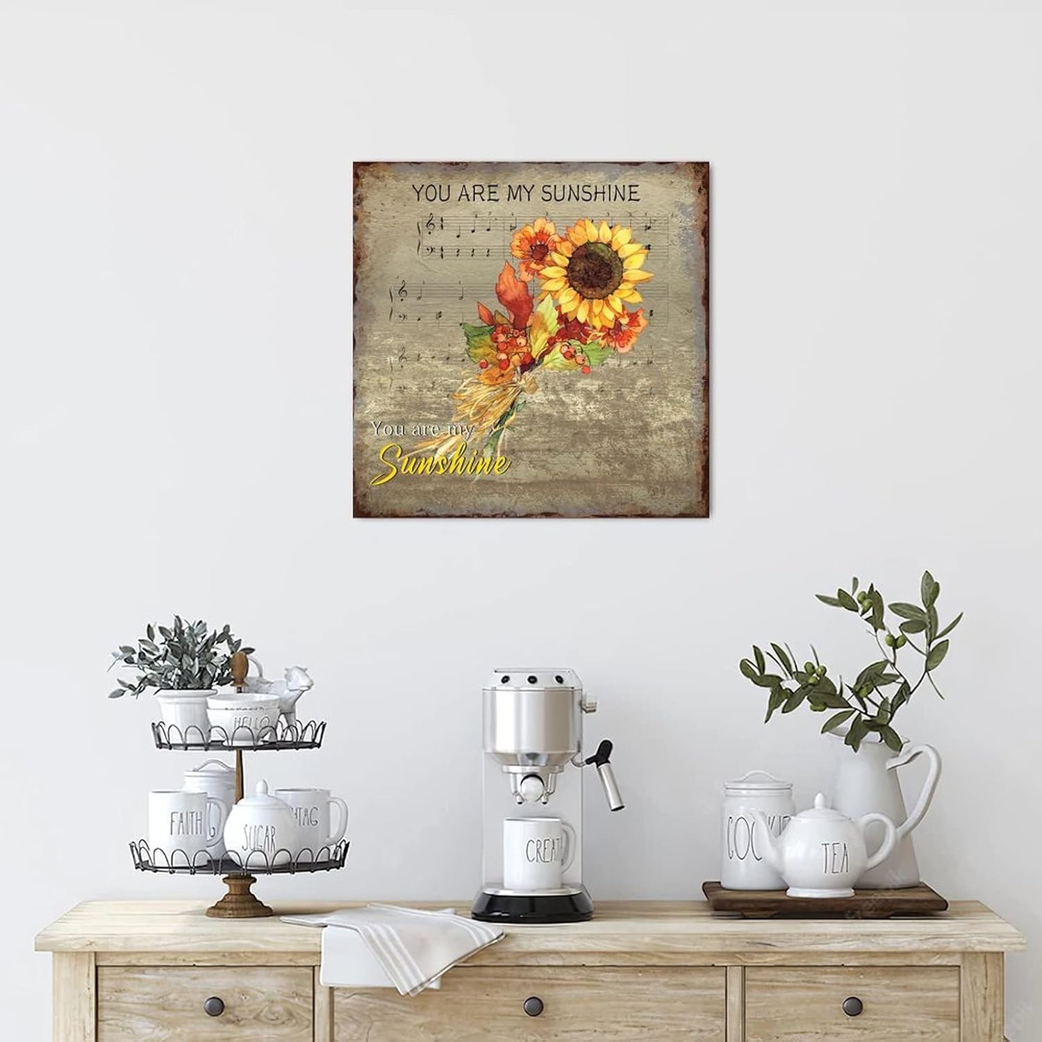 Wood Sign You Are My Sunshine Wall Art