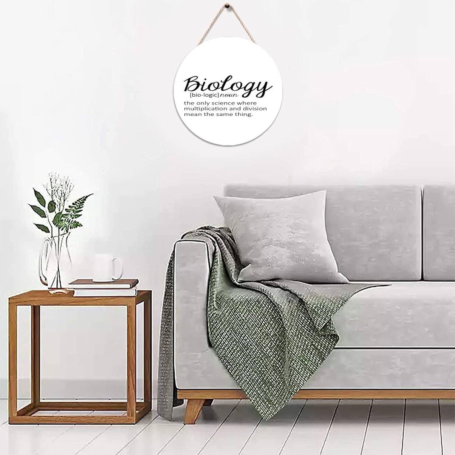 Funny Definition Of Biology Wall Art - Welcome Sign