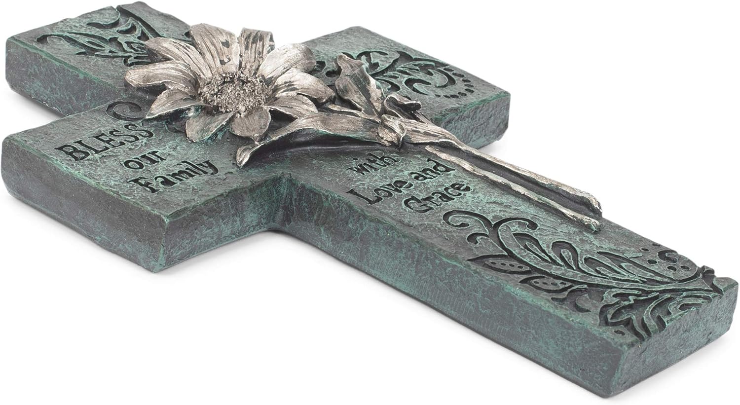 Dicksons Bless Our Family Wall Cross 10 Inch Decorative