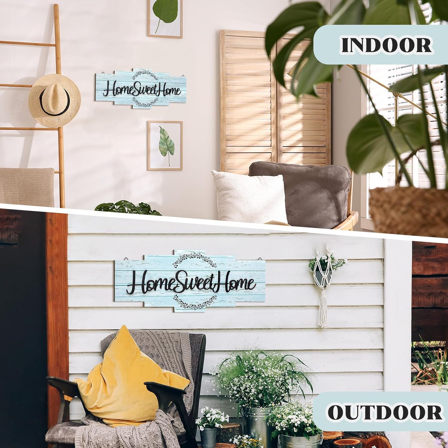 Jetec Home Sweet Home Wall Sign