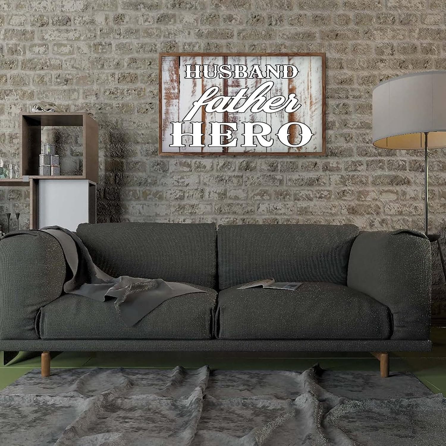 Retro Wooden Plaque Sign for Home Decor