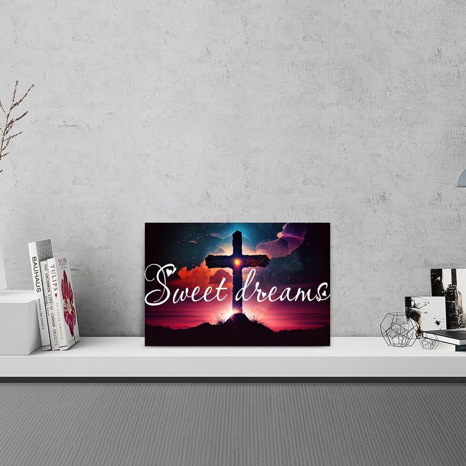 Personalized Wood Plank Hanging Sign Sweet Dreams Custom Wall Art