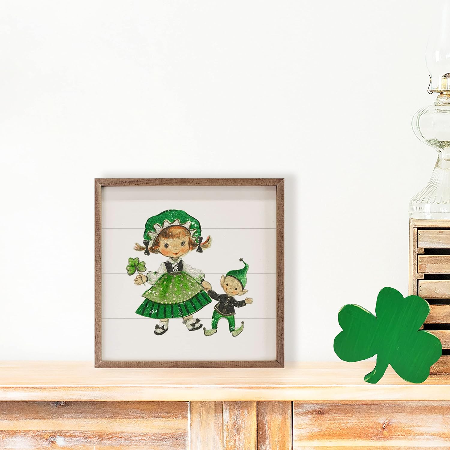 St Patricks Day Wall Decor Wooden Sign by Kendrick Home